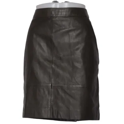 Nederdel (Chargz) fra Gestuz Elastan, Læder, Polyester