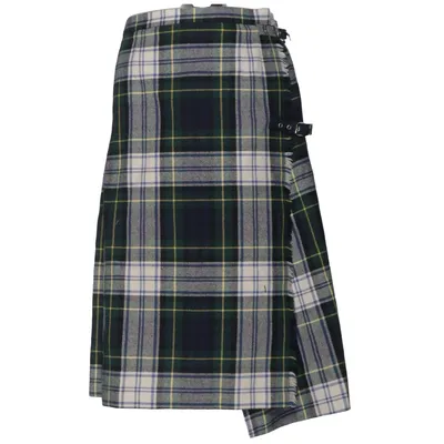 Kilt (Grøn, Blå, Hvid) Polyester, Uld