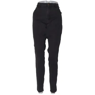 Spijkerbroek (Grijs) van Zizzi Katoen, Elastaan, Polyester