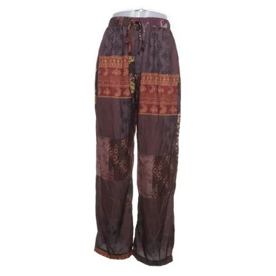 Haremsbukser (Brun, Flerfarvet) fra Romwe Elastan, Polyester