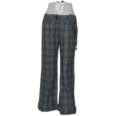Stoffhose (Grau, Blau) von Blanco Polyester, Wolle