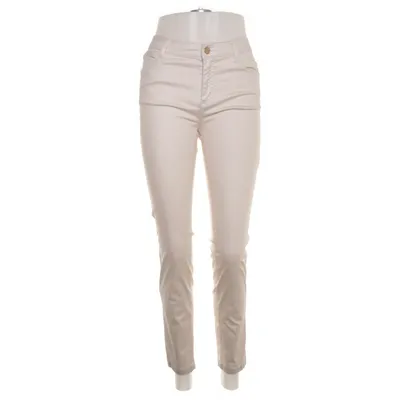 Pants (Beige) from 123 Paris Cotton, Elastane
