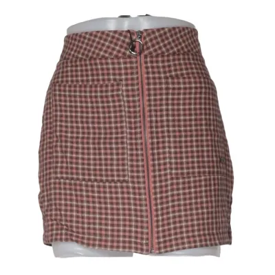 Skirt (Brown, Pink) from Pull & Bear Polyester, Viscose