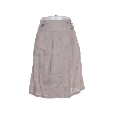 Wrap skirt (Brown) from Tiffi Linen