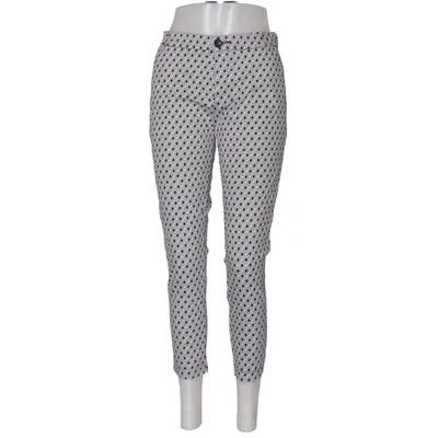 Chinos (Blauw, Wit) van Chic & Jeune Katoen, Elastaan, Polyamide