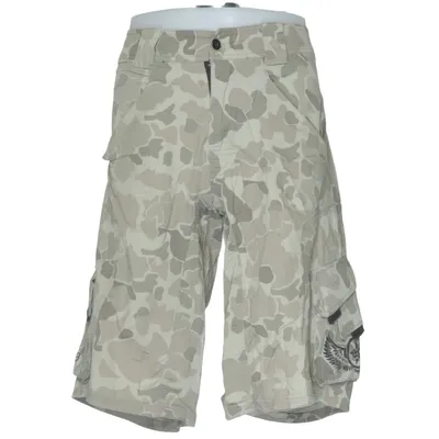 Cargo shorts (Beige, Multicolored) from Fox Cotton, Elastane, Polyester