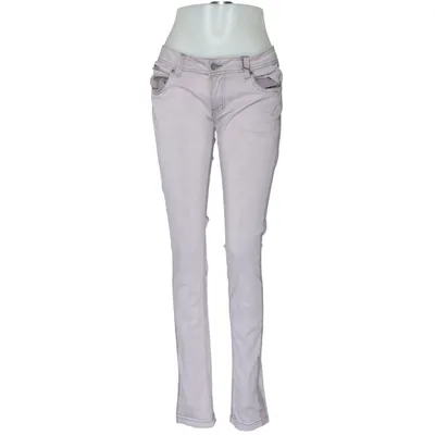 Jeans (MALIBU-ZIP SKINNY) fra Buena Vista Bomuld, Elastan