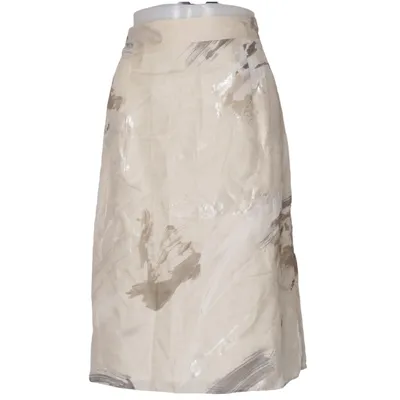 Kjol (Beige, Brun) från Ril's Bomull, Silke