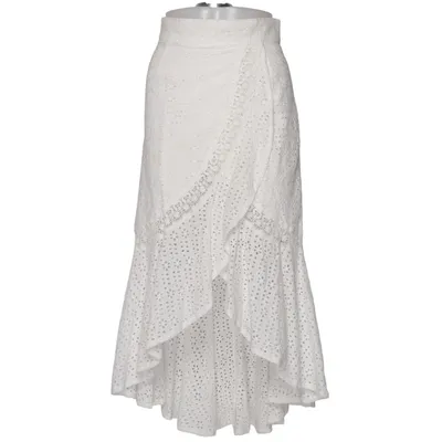 Nederdel (Hvid) fra The Kooples Bomuld, Viscose