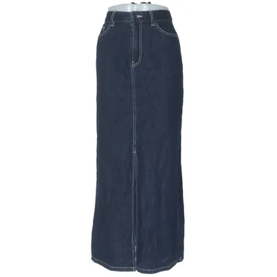 Jeanskjol (Blå) från Object Bomull