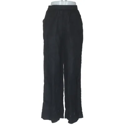 Palazzo pants (Black) from H&M Linen, Lyocell