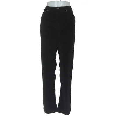 Pantalon en velours (Noir) de Soda Ladies Wear Coton, Élasthane