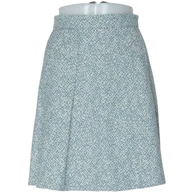 Kjol (Grön, Vit) från Hugo Boss Bomull, Kupro, Elastan, Polyester