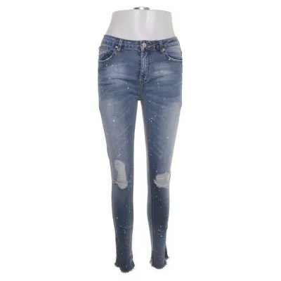 Spijkerbroek (Blauw) van Miss Anna Katoen, Elastaan, Polyester