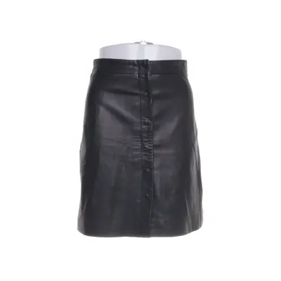 Skirt (Black) from Allsaints Leather, Polyester