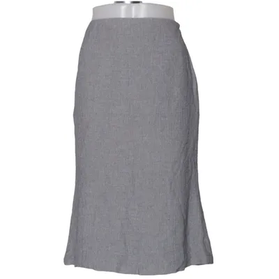Kjol (Grå, Svart) från Precis Petite Linne, Polyamid, Polyester, Viskos