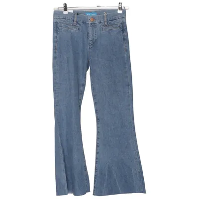 Jeans (Blå) fra MiH Jeans Bomuld, Elastan
