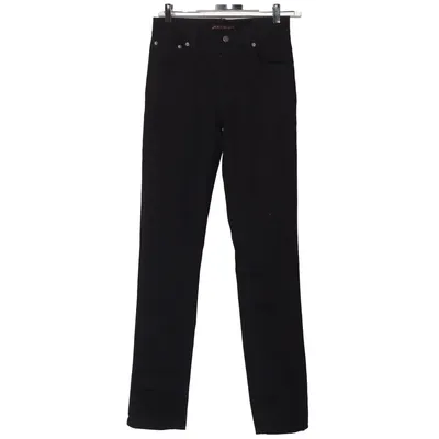 Spijkerbroek (Zwart) van Nudie Jeans Katoen, Elastaan