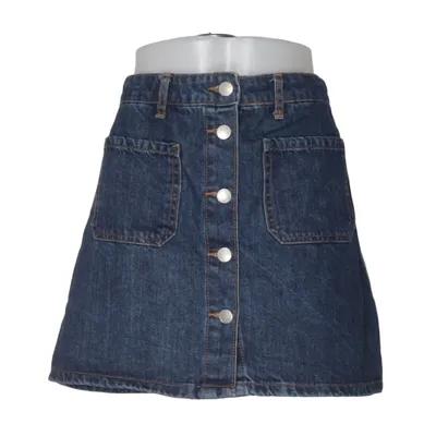 Jeansnederdel (Blå) fra Bershka_BSKGIRL Bomuld