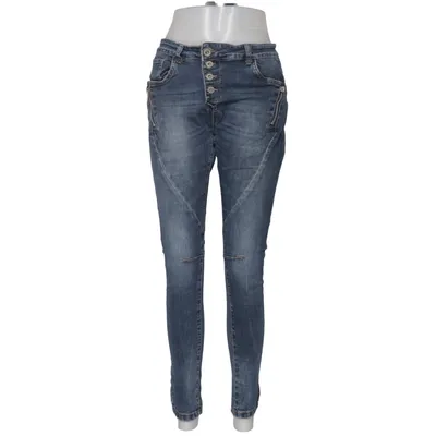 Jeans (Blue) from Lexxury Cotton, Elastane, Polyester, Viscose