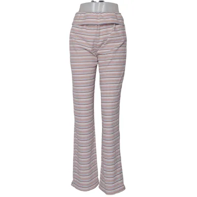 Pants (White, Multicolored) from Musera Elastane, Polyester