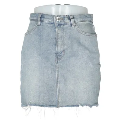 Jupe en jean (Bleu) de Pull & Bear Coton, Élasthane