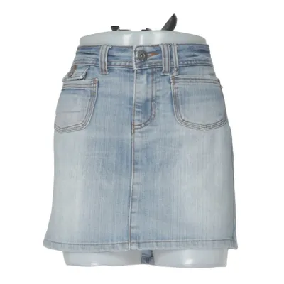 Denim skirt (Blue) from IDPDT Cotton, Elastane, Polyester