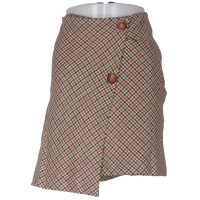 Jupe (Marron, Beige, Noir) de Cavaliere Femme Laine