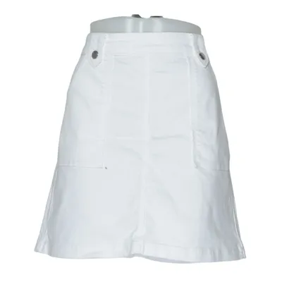 Jeanskjol (Vit) från Bondelid Bomull, Elastan