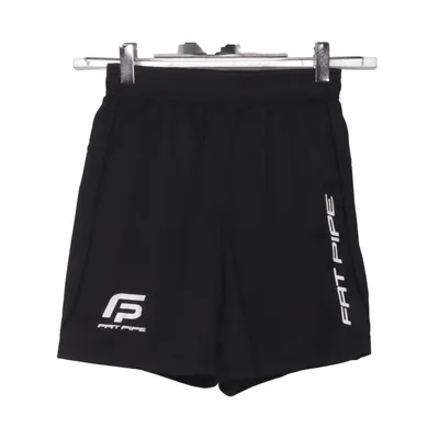 Sports shorts (Black) from Fat Pipe Elastane, Polyester