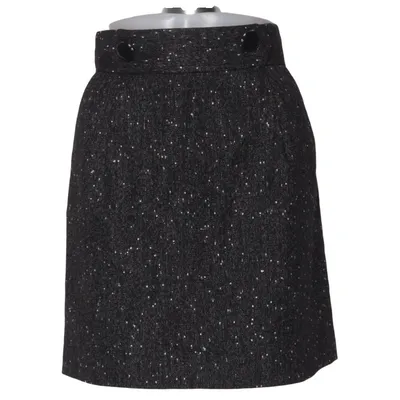 Jupe (Gris, Blanc) de French Connection Acétate, Polyamide, Polyester, Viscose, Laine
