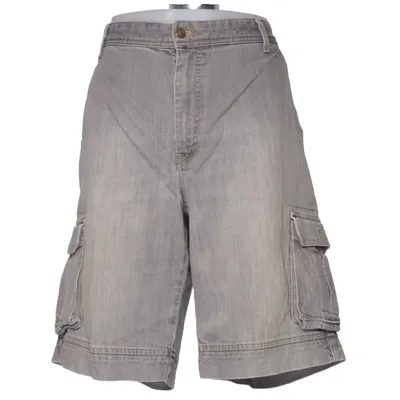 Shorts cargo (Gris) de Eddie Bauer Coton, Élasthane, Cuir