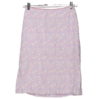 Maxi skirt (Purple, Multicolored) from Dubster Viscose