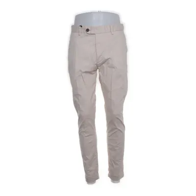 Chinos (Beige) van John Henric Katoen, Elastaan, Polyester