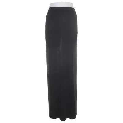 Maxi skirt (Black) from Haute Hippie Elastane, Viscose