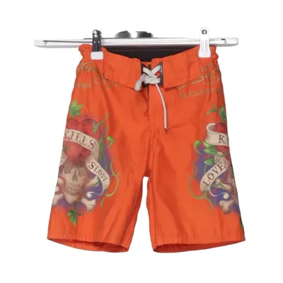 Shorts de bain (Orange, Multicolore) de Ed Hardy by Christian Audigier Coton