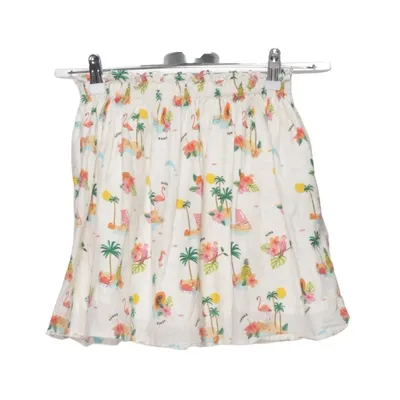 Rok (Wit, Meerkleurig) van Emma Jayne x H&M Katoen