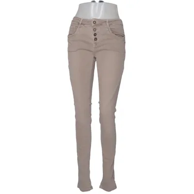 Spijkerbroek (Beige) van Dranella Jeans Katoen, Elastaan