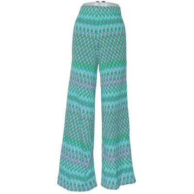 Palazzo pants (Green, Blue, Purple) from Reserved Acrylic, Cotton