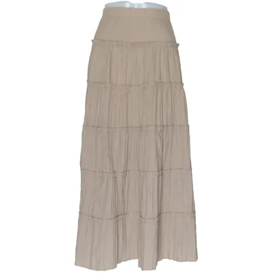 Långkjol (Beige) från Caramelle Bomull, Polyester