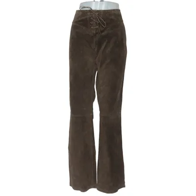 Leather pants (Brown) from Cherokee Leather, Polyester