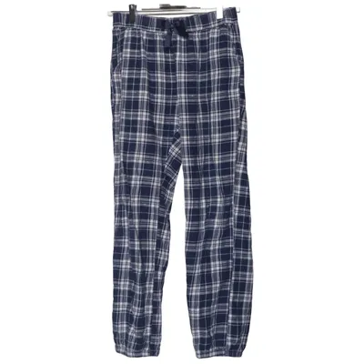 Pyjama broek (Blauw, Wit) van KappAhl Katoen, Metallvezel