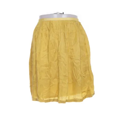Jupe (Jaune) de Set Cupro, Viscose