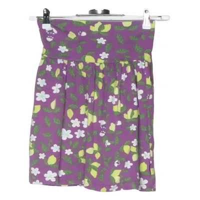 Skirt (Purple, Yellow, White) from Polarn O. Pyret Cotton, Elastane