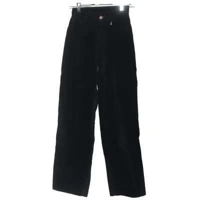 Manchesterbyxor (Svart) från Texwood Bomull