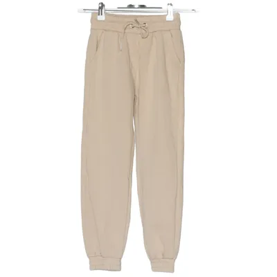 Mjukisbyxor (Beige) från Lindex Kids Bomull, Polyester