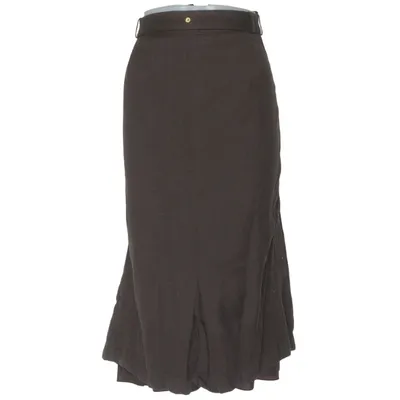 Kjol (Brun) från C.H.I.C.C Polyester, Ull