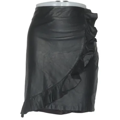 Läderkjol (Svart) från 2NDDAY Skinn, Polyester
