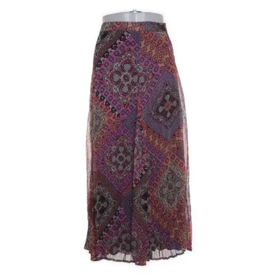 Skirt (Purple, Multicolored) from Peruna Polyester
