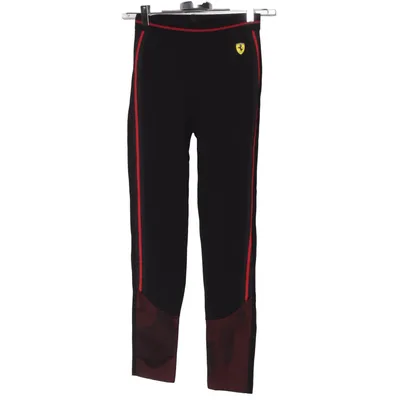 Trainingsbroek (Zwart, Rood) van Scuderia Ferrari Elastaan, Polyamide, Viscose
